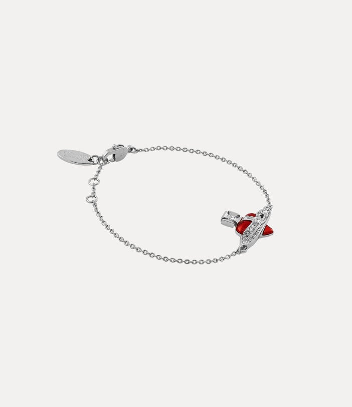 Vivienne Westwood NEW DIAMANTE HEART BRACELET